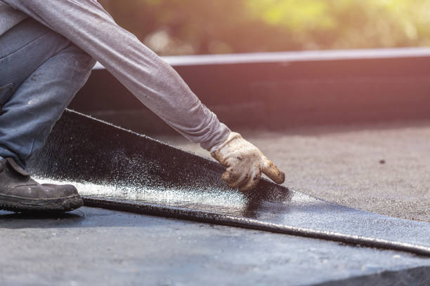 Professional Waterproofing technician working in Pineville, NC